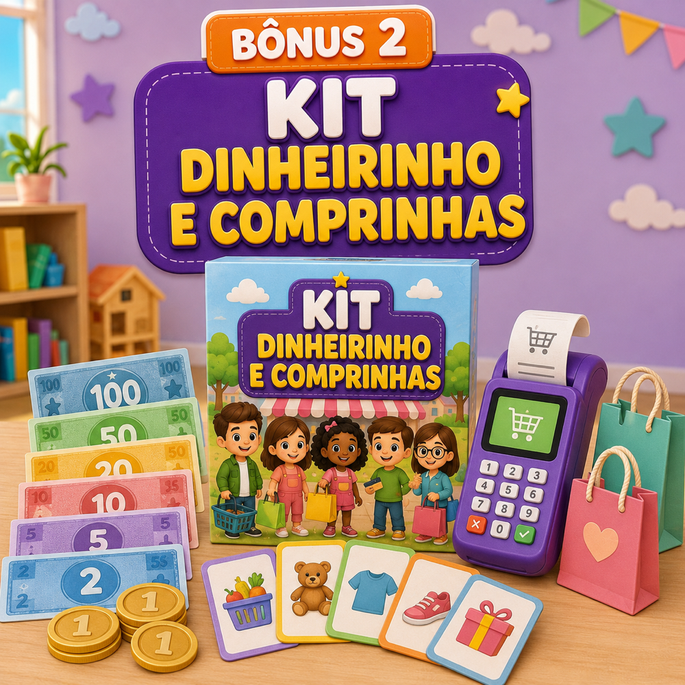 Bônus 2: Kit Dinheirinho e Comprinhas